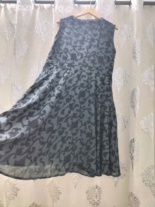 Mia Minx A-Line Formal Dress Floral Black