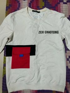 Stylish White Long Sleeve Top