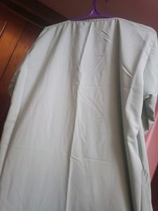 Plain Abaya With Elastic Sleeve