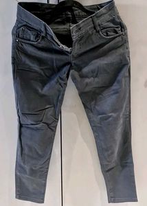 Soft And Comfortable Solid Denim