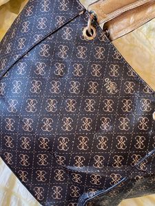 authentic guess tote bag