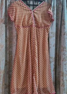 This Is An Girly Flare Frock Also A Top