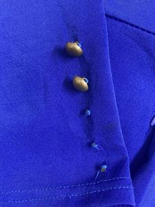 Royal Blue Fit &amp; Flare Party Dress