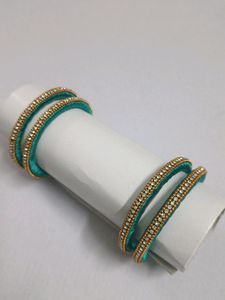 20% Off !! Handmade Silk Thread Bangles - 4