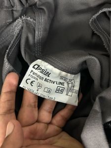 Authentic Opsial Gray &amp; Black Work Pants