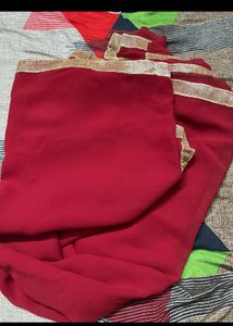 Red Saree