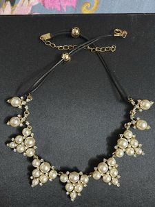 Pearl Cluster Necklace