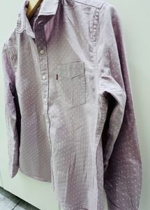 Levis Cotton Pink Shirt