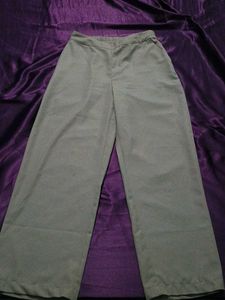 Wide Leg Beige Pants For Women