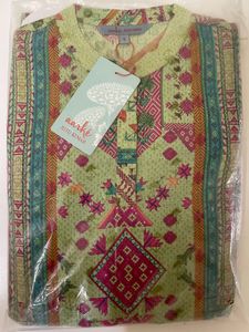 Aarke Ritu KumarGeometric Print StraightKurta Set