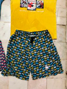 Blue &amp; Yellow Mustard Boys T Shirt