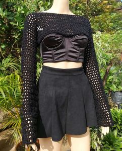 Crochet Black Bolero Shrug