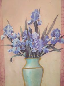 Wall Decor Flower Painting