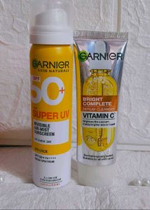 Garnier Sunscreen & Cleanser Kit