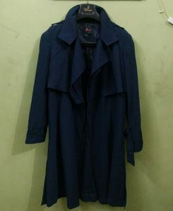 Stylish Navy Trench Coat