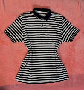 Striped Polo T-Shirt