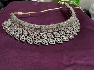 Elegant Silver Tone Necklace