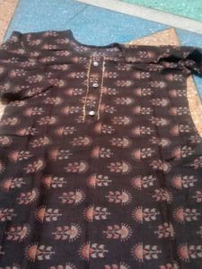 Floral Print Kurti M Size