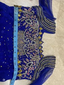 Beautiful Blue Anarkali Heavy Embroidery