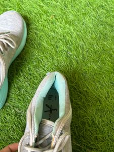 Grey Blue Shoes