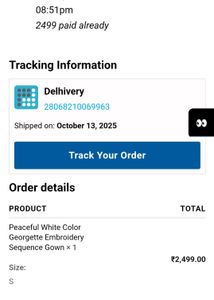 Moon White Color Georgette Sequence Kurta Set