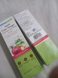 Mamaearth Apple Cider Vinegar Foaming Face Wash