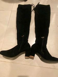 Black Over-the-Knee Boots