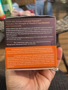 WOW Brightening Face Cream New