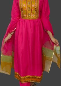 Cotton Blend Suit Set