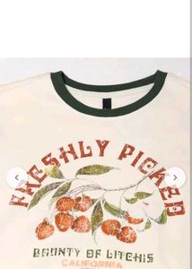 Freshly Picked Graphic Tee crop top