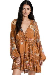 Free People Cherry Blossom Mini Dress