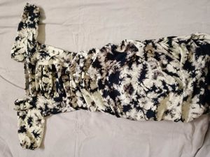 Tie-Dye Casual Dress