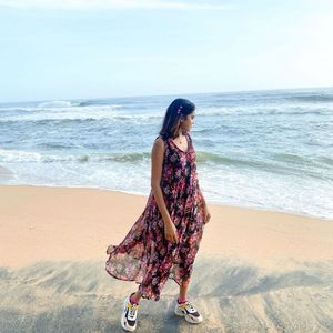 Multi Colour Floral Dress