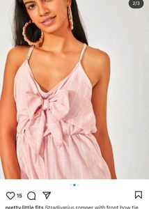 Stradivarius Pink Romper