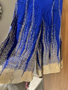 Ethnic Sequin Choli With Plazo