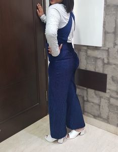 FOREVER 21 Corduroy Jumpsuit Without Tshirt