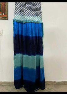 blue party wear Shady gown