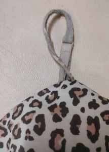Leopard Print Bra