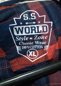 Hooded Plaid Flannel Shirt