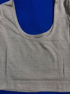 Golden Stretchable Blouse