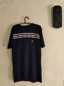 Navy Blue Striped T-Shirt & Brown Stripe T-shirt