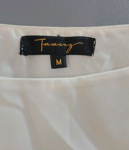 White Cape Top