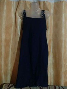 Navy Blue Mini Dress