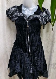 Black Velvet Dress