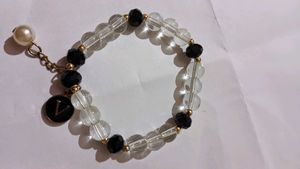 V Initial Bracelet And Dolphin Charm Bracele
