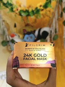 Pilgrim Gold Facial Mask