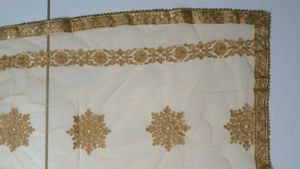 Elegant Golden Dupatta