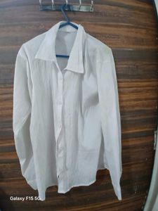 White Button-Down Shirt