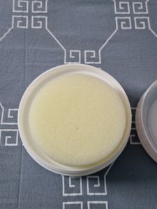 White Shoe Cleaner Cream with Sponge