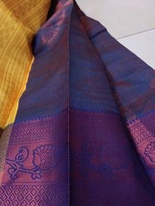 New silk saree with excellent colour combination